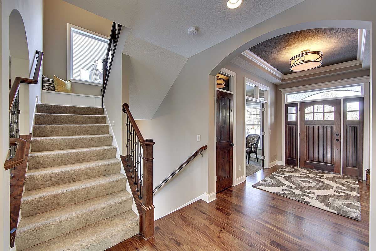 Plan 73343HS: Storybook House Plan With 4 Car Garage - Image #4 - Country, Craftsman, New American, Northwest