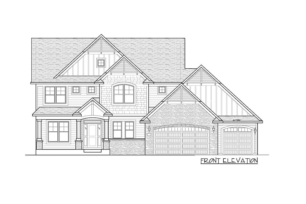 Plan 73351HS: Open-Concept Craftsman House Plan with Opt. Finished Lower Level and 3-Car Garage - 2885 Sq Ft - Image #60 - Craftsman, New American, Northwest