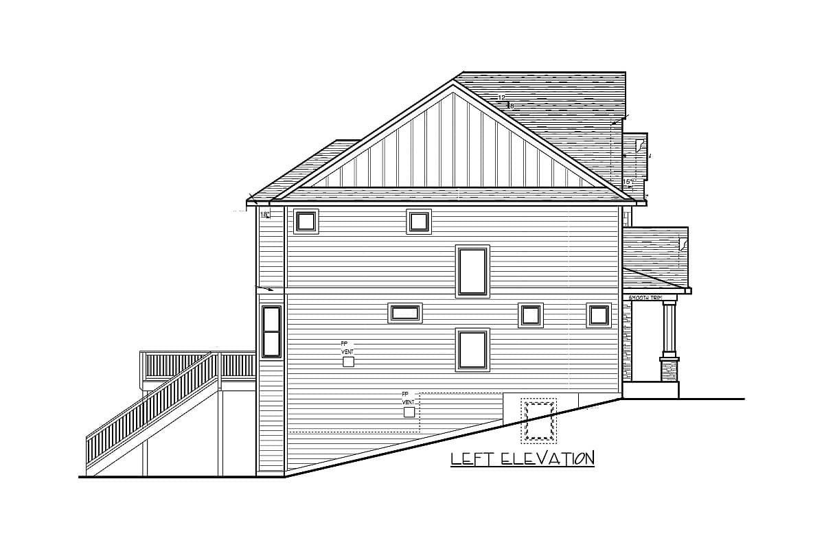Plan 73351HS: Open-Concept Craftsman House Plan with Opt. Finished Lower Level and 3-Car Garage - 2885 Sq Ft - Image #61 - Craftsman, New American, Northwest