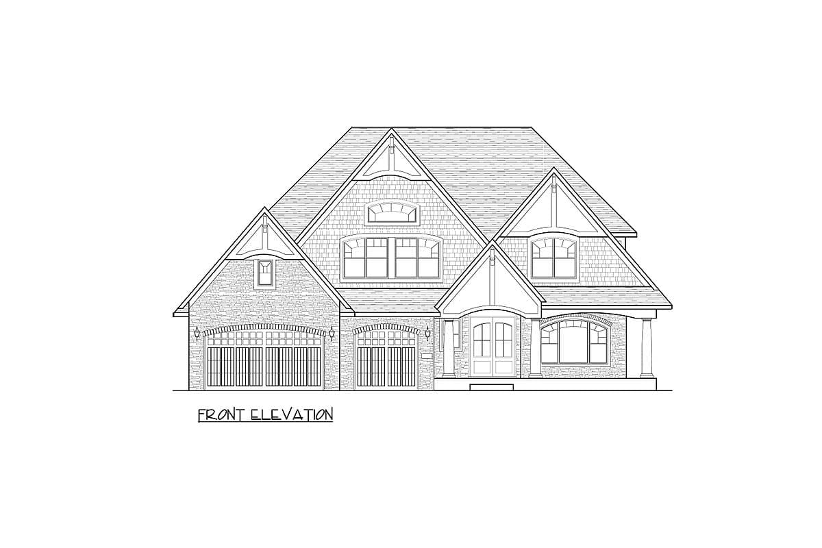 Plan 73354HS: Storybook House Plan with  Open Floor Plan - Image #82 - Craftsman, New American, Northwest