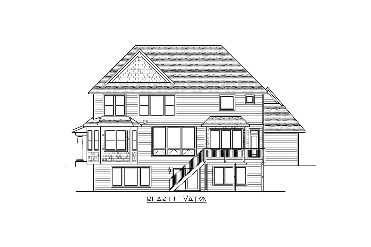 Plan 73354HS: Storybook House Plan with  Open Floor Plan - Image #84 - Craftsman, New American, Northwest