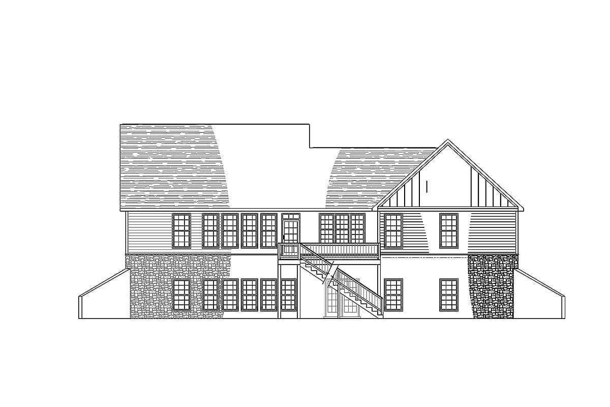 Plan 77602FB: Exclusive 4 Bed Country Dream Home Plan - Image #15 - Country, Southern