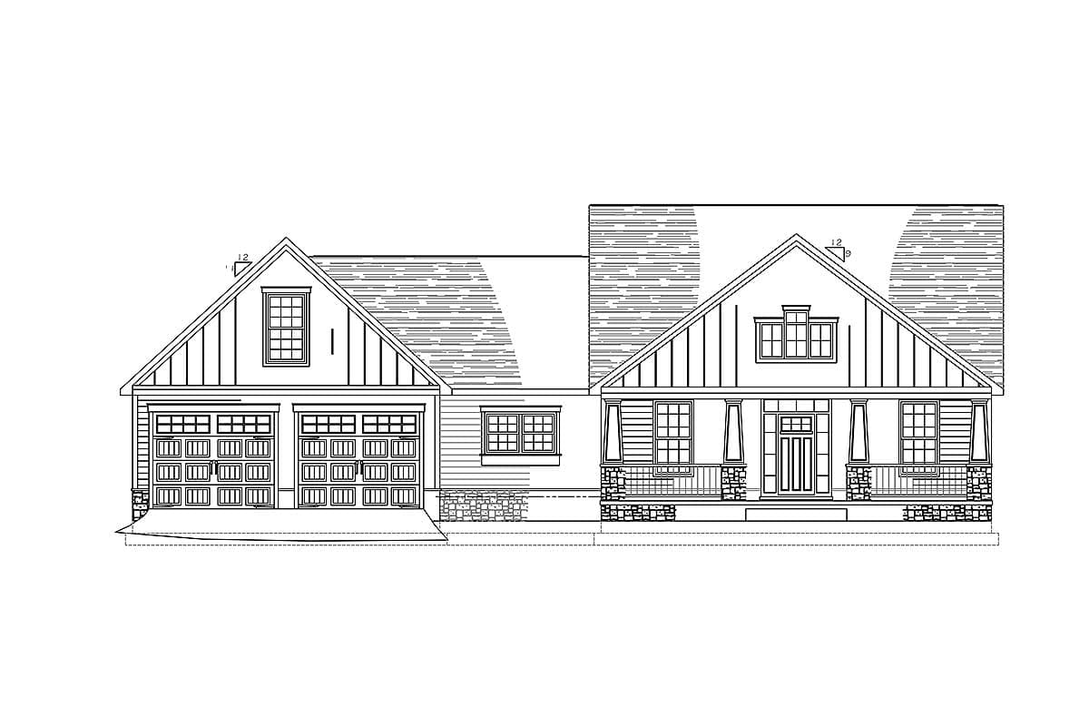 Plan 77602FB: Exclusive 4 Bed Country Dream Home Plan - Image #13 - Country, Southern