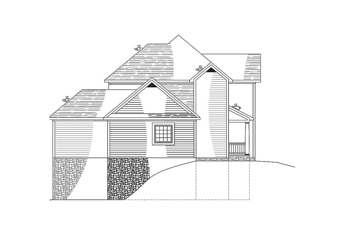 Plan 77610FB: Handsome Traditional House Plan - Image #13 - Traditional