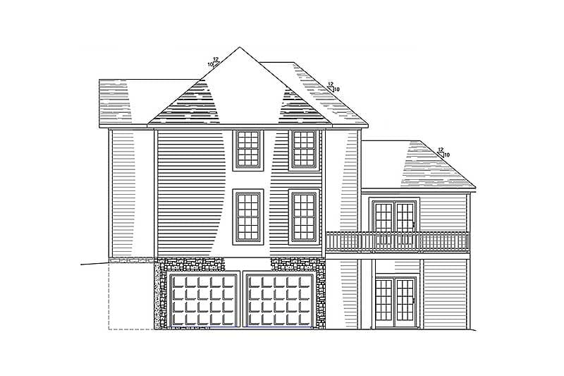 Plan 77610FB: Handsome Traditional House Plan - Image #15 - Traditional