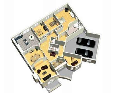 Plan 80338PM: Cozy European Home Plan - Floor Plan - Main Level - European