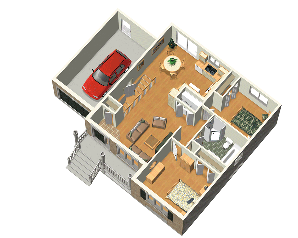 Plan 80362PM: Traditional Bungalow House Plan - Image #6 - Traditional