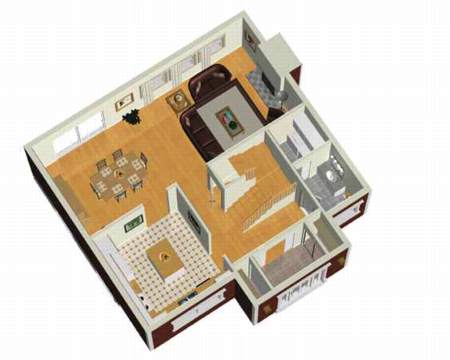 Plan 80415PM: Delightful Wrap-Around Porch - Floor Plan - Main Level - Country