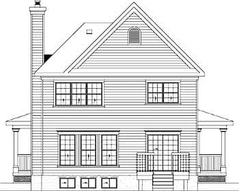 Plan 80415PM: Delightful Wrap-Around Porch - Image #10 - Country