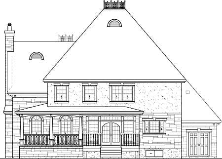 Plan 80446PM: Wrapping Corner Porch - Image #11 - Country, Farmhouse