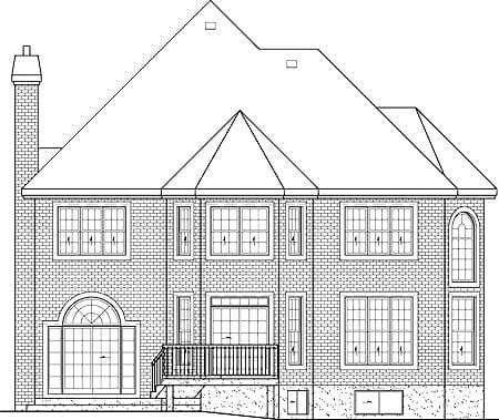 Plan 80451PM: Manor Style House Plan - Image #9 - European, Southern, Traditional