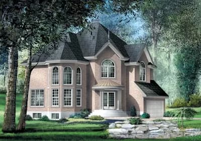 Manor Style House Plan