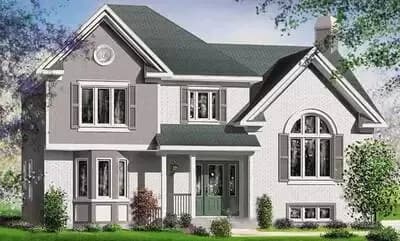 Traditional House Plan with In-Law Apartment