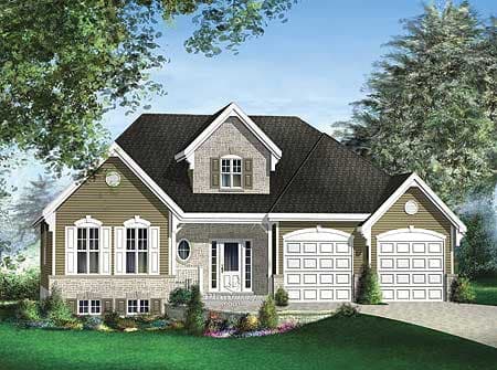 Plan 80626PM: Two-Bedroom House Plan - Image #9 - Country, Traditional