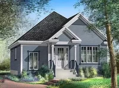 Simple Open House Plan