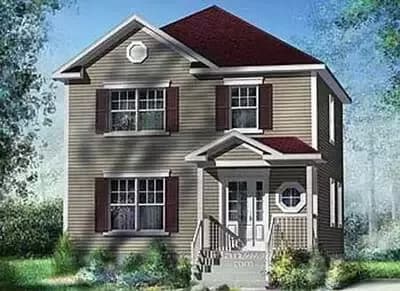 Lovely Narrow Lot House Plan