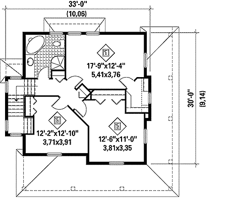 Plan 80636PM: Grand Wrap-Around Porch - Floor Plan - 2nd Floor - Country, Farmhouse, Traditional