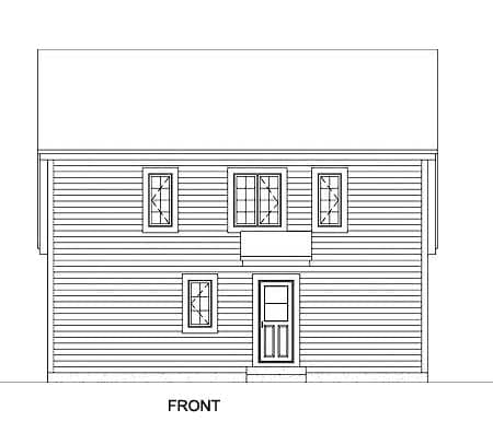 Plan 80644PM: Two-Story Great Room House Plan - Image #6 - Cottage, Mountain, Vacation