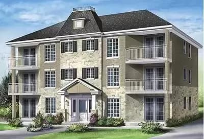 6-Unit House Plan with Open Floor Plan