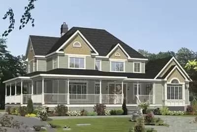 Prestigious Multi-generational Home Plan