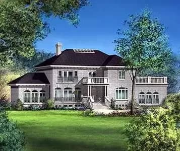 Stately Traditional Home Plan