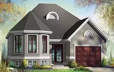 Narrow Lot Split-Level Home