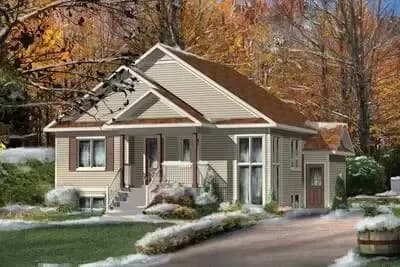 Multi-Generational Bungalow House Plan