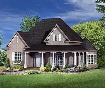 Stately Southern Home Plan