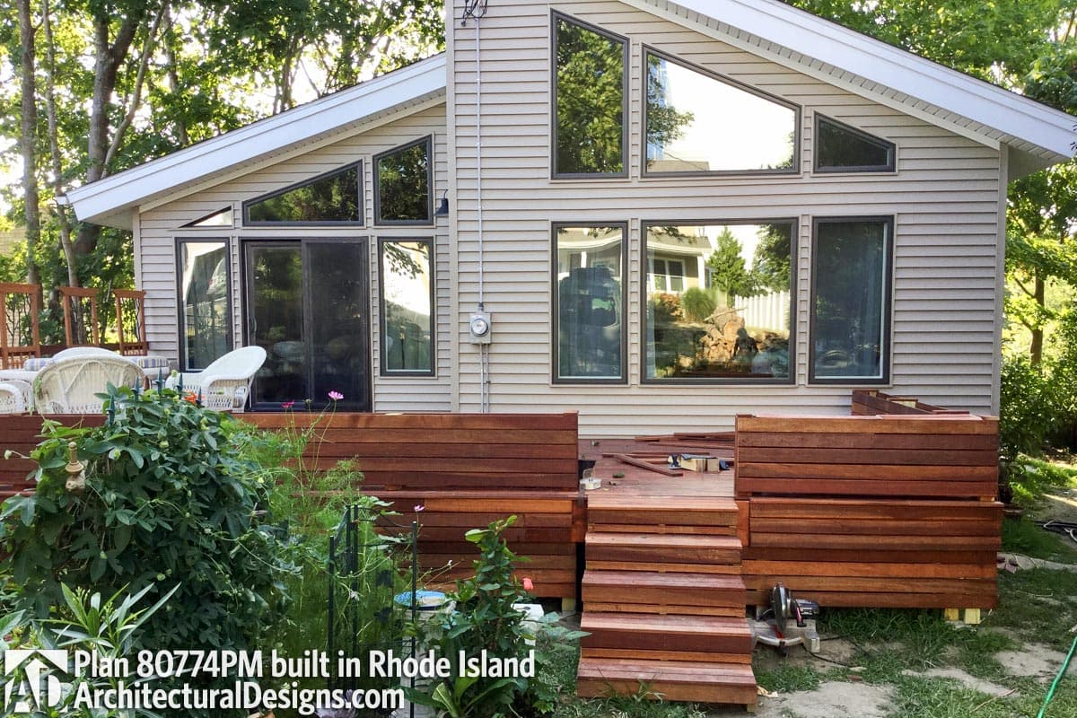 build gallery item - Modern House Plan 80774PM comes to life in Michigan