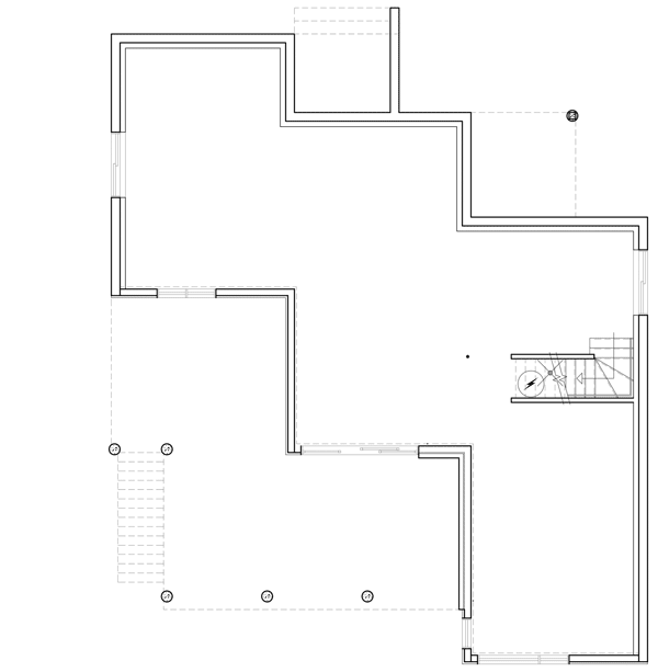 Plan 80778PM: Contemporary Vacation Getaway - Floor Plan - Basement - Contemporary, Mid Century Modern, Modern, Mountain, Vacation