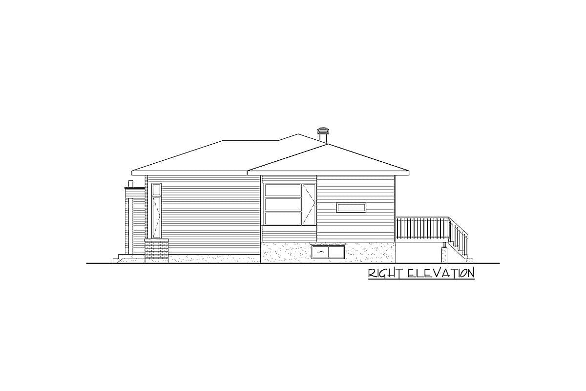 Plan 80792PM: Two Bedroom Modern House Plan - Image #5 - Contemporary, Modern