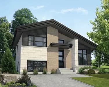 Multi-Level Contemporary House Plan