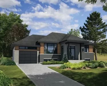 Two Bedroom Split Level House Plan