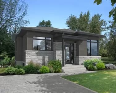 3 Bed Modern Home Plan