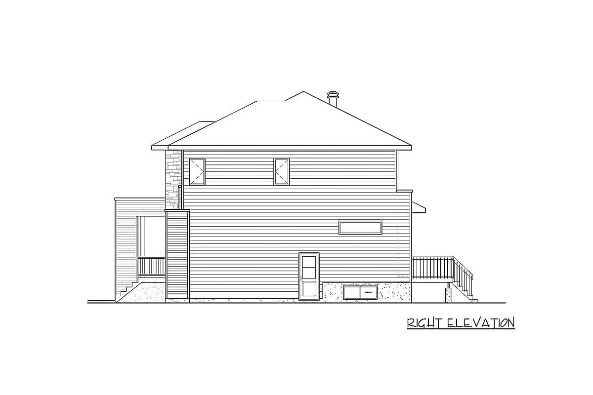 Plan 80805PM: Two Story Contemporary House Plan - Image #13 - Contemporary, Modern