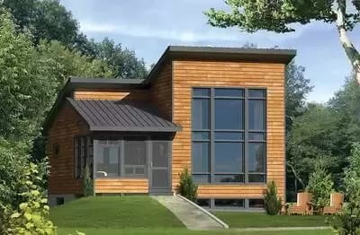 One Bedroom Contemporary Getaway