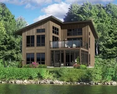 Contemporary Vacation House Plan