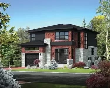 Two-Story Northwest House Plan