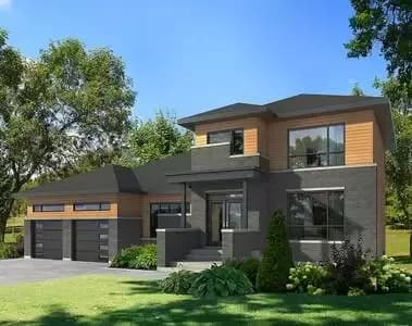Contemporary With In-Law Apartment