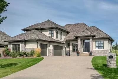 Expandable Transitional House Plan with Flex Room and an Optional Finished Lower Level