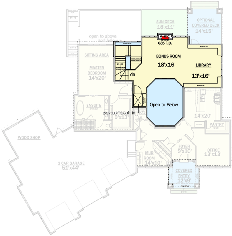 Plan 81618AB: Northwest Home with Open Layout - Floor Plan - 2nd Floor - Craftsman, Northwest
