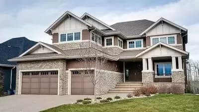 Sunken Great Room and Raised Master Suite