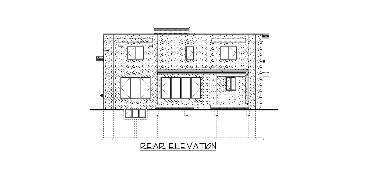 Plan 81647AB: Modern Living With Private Master Suite Patio - Image #5 - Contemporary, Mid Century Modern, Modern, Northwest