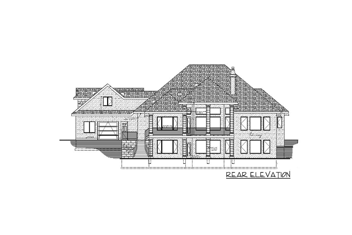 Plan 81648AB: European Home Plan with In-Law Suite - Image #4 - European