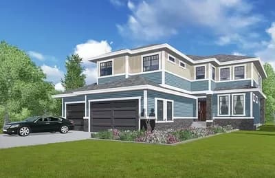 Four Bedrooms Plus a Bonus Room - Architectural Designs - 2816 Sq Ft