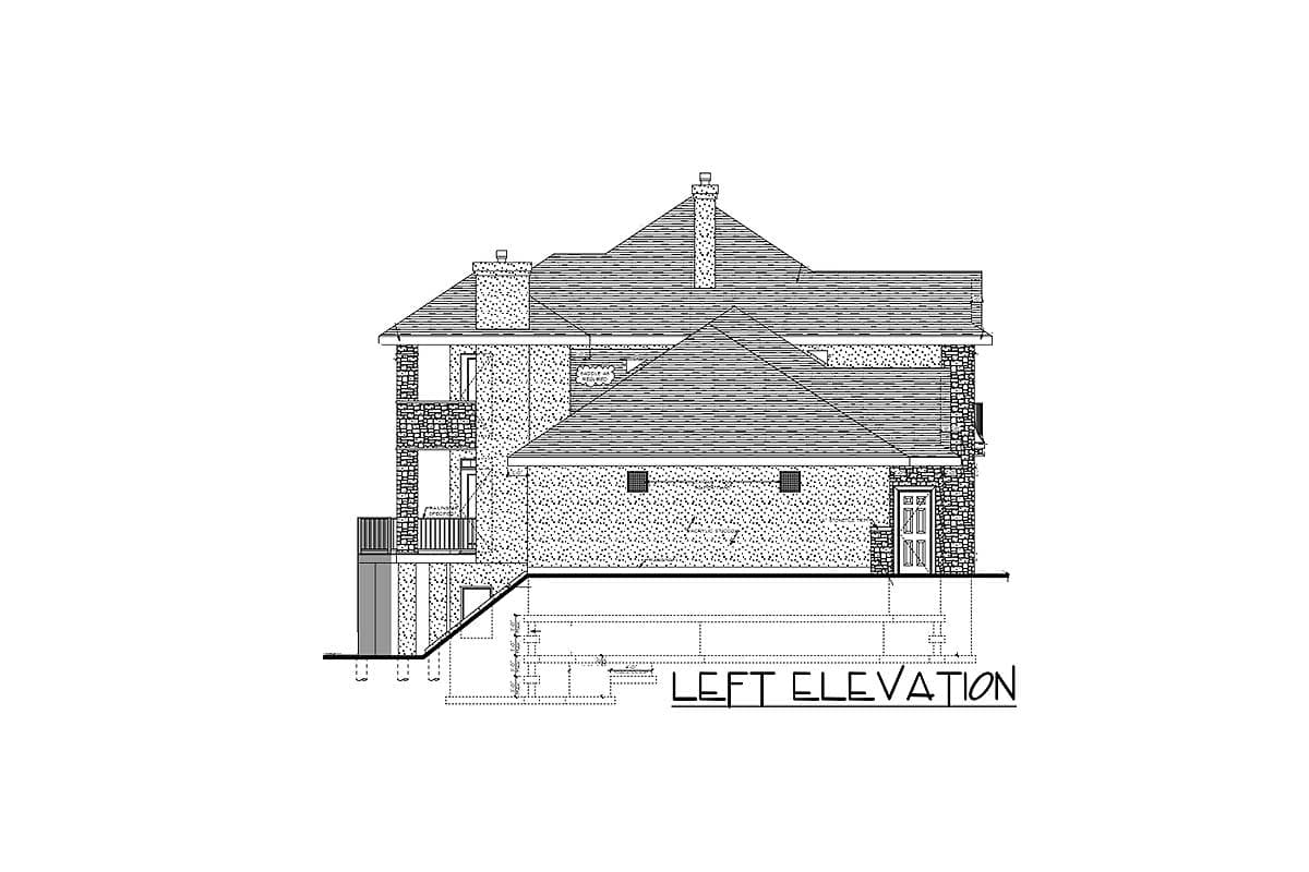 Plan 81670AB: Dramatic Curved Staircase - Image #4 - Traditional