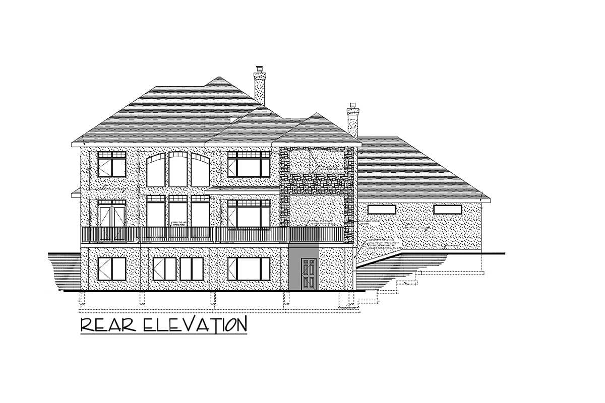 Plan 81670AB: Dramatic Curved Staircase - Image #5 - Traditional