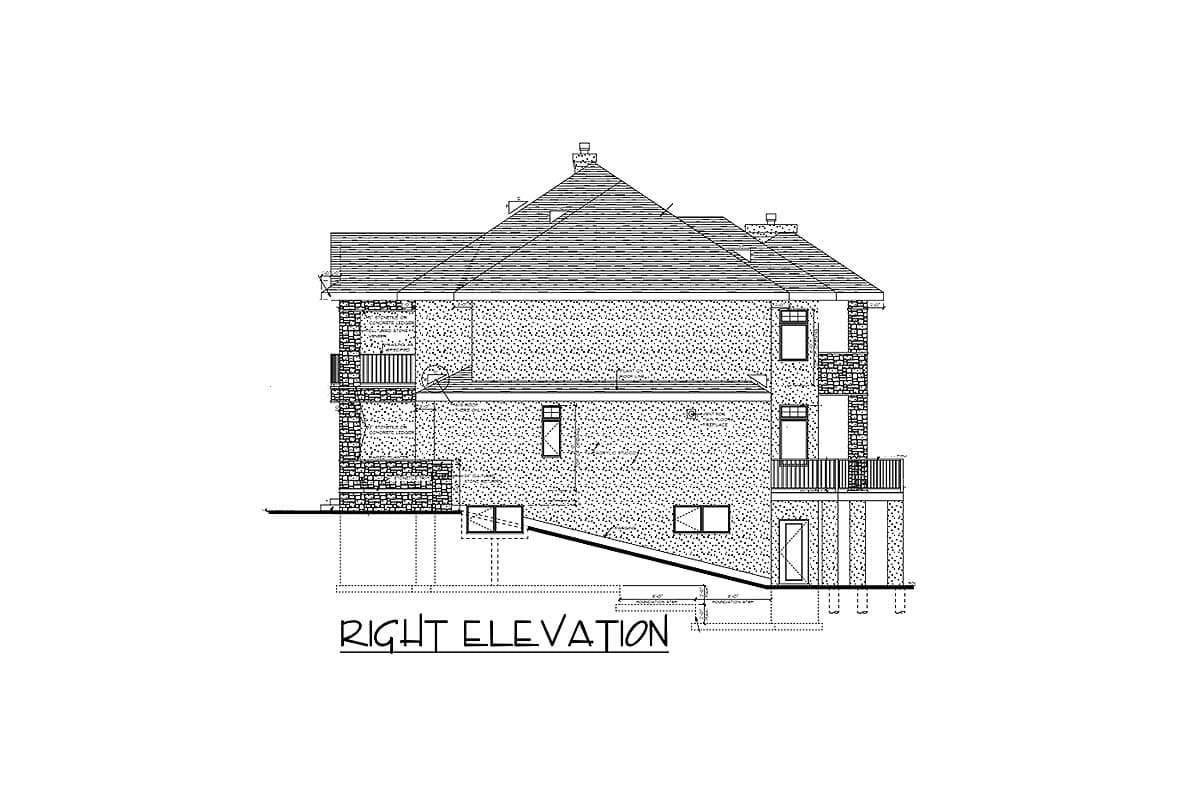 Plan 81670AB: Dramatic Curved Staircase - Image #6 - Traditional