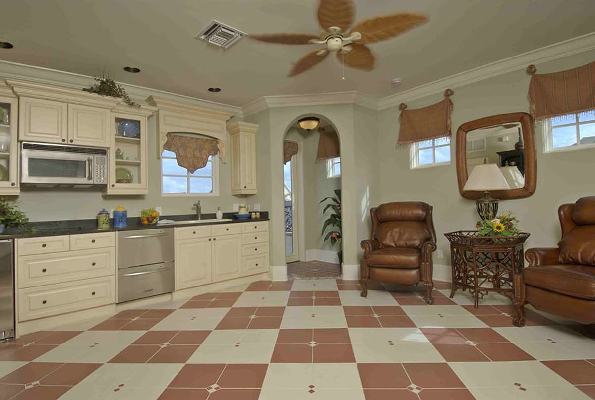 Plan 82005KA: Spanish Villa With Studio - Image #10 - European, Mediterranean, Spanish