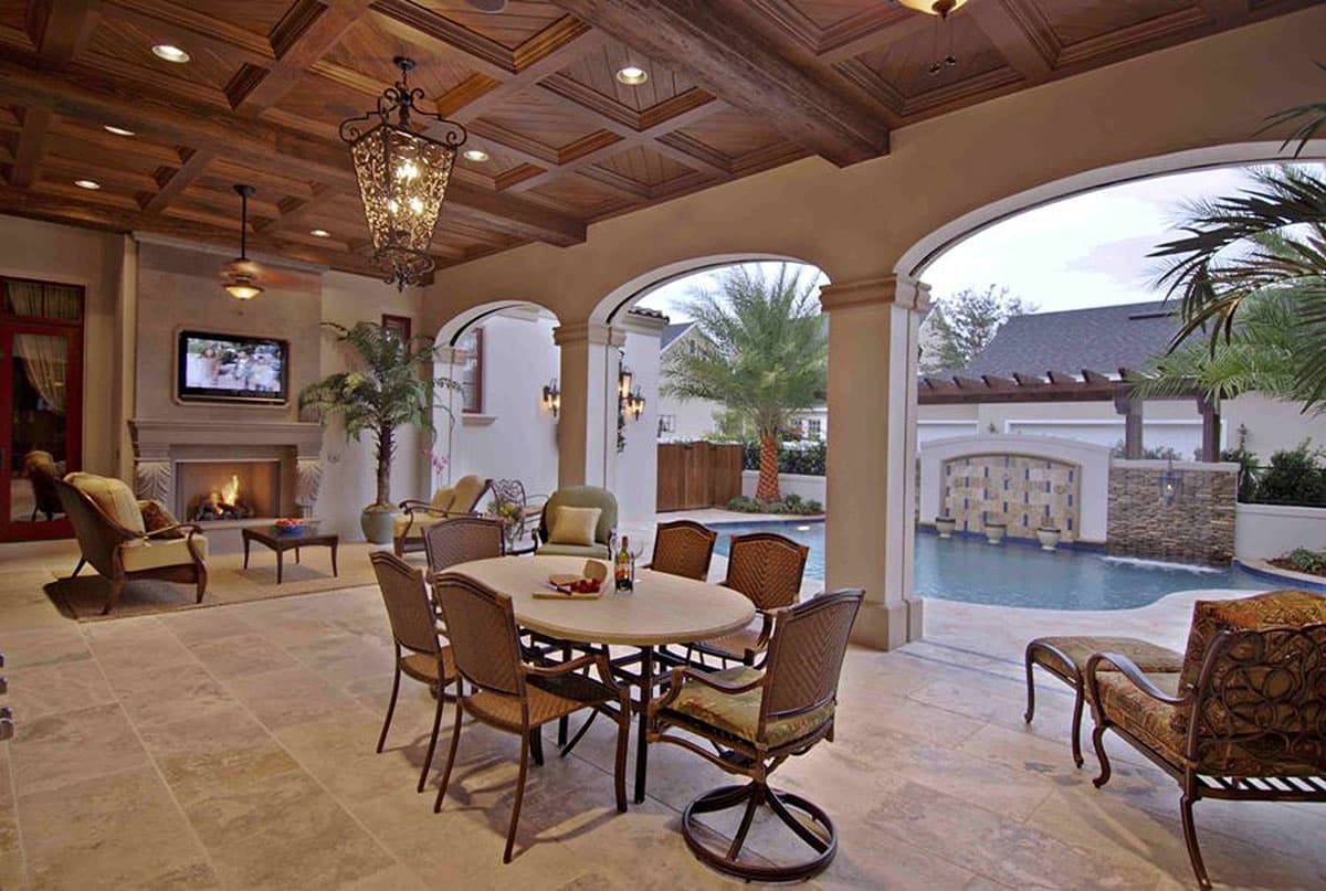 Plan 82005KA: Spanish Villa With Studio - Image #11 - European, Mediterranean, Spanish